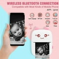 thumbnail image 3 of RHEA- Portable Mini Thermal Pocket Photo Printer Wireless Bluetooth Note Printing, 3 of 6