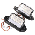 thumbnail image 2 of NATEFEMIN LED License Plate Lights 12V Cool White 6000K for Trucks RVs Trailers Easy Install 2 Pieces, 2 of 4