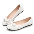 thumbnail image 2 of Rexoro Women Ballet Flats Bow Round Toe Slip On Dress Shoes Women's Office Shoes, 2 of 6