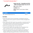 thumbnail image 2 of Heater Hose Set - Compatible with 2001 - 2005 Ford Explorer Sport Trac 4.0L V6 2002 2003 2004, 2 of 2