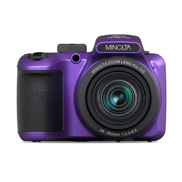 Minolta 20 Mega Pixels 40x Optical Zoom Digital Camera with 1080p