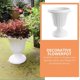 thumbnail image 2 of Decoration Home Tall Urn Planter Urn Plant Pot Succulent Flower Pot Outdoor Decorative Urn Flower Vase Bowl Column Planter, 2 of 3