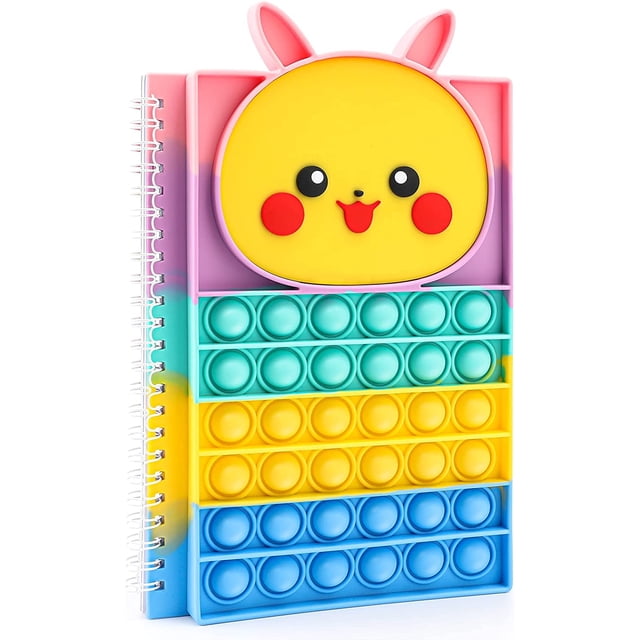 Cuaderno Fidget Toy HUOGUO Pop Bubble con set Fidget Toys