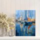thumbnail image 2 of Qisvanset Children Playing Outdoor Canvas Print 12x16 Inch Hallway Decor, 2 of 8