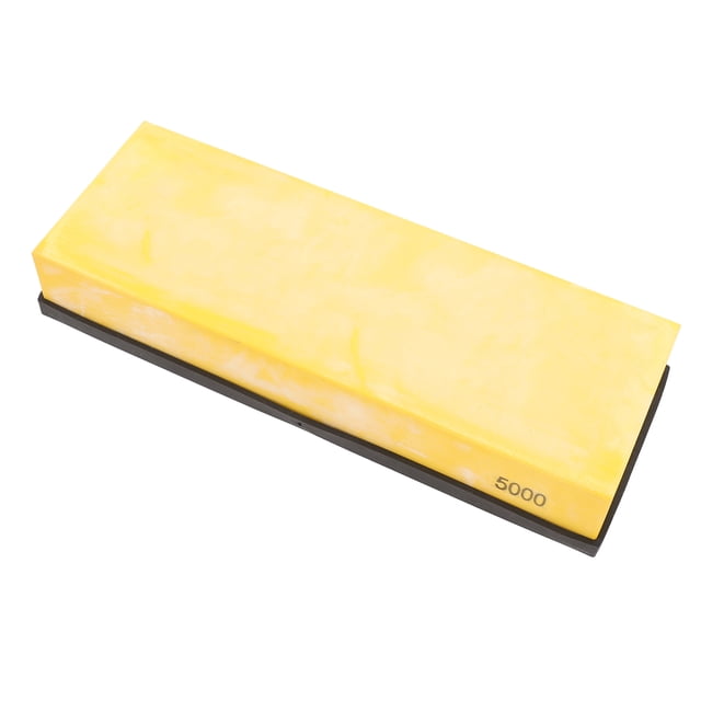 Knife Sharpening Stone, Aluminum Oxide Micro Powder Whetstone Knife Sharpener with Anti Slip Base for Grinding Polishing Flattening Portable Design for Household Kitchen Use