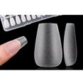 thumbnail image 1 of Puntas de uñas de gel suave, 240 piezas, tamaño 15, puntas de uñas de cobertura total totalmente mate, puntas cortas prepulidas para uñas de gel, puntas de uñas postizas para extensión de uñas, 1 of 5