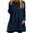 Navy, variant on jobturf Sherpa Fleece Sweatshirts for Women Oversized Crewneck Sweatshirt with Pockets Winter Warm Loose Long Sleeve Tunic Tops M