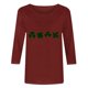 thumbnail image 4 of TaTaai St. Patrick's Day Women Fashion Printed 3/4 Sleeve Tops Casual Round Neck Loose Fit Blouses Soft Stretchy Breathable Spring Winter Daily Wear Gift, 4 of 4