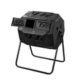 thumbnail image 1 of 42 Gallon Compost Bin Rotatable Black Compost Container for Outdoor Garden Yard Supplies, 1 of 8