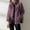Purple jacket for women, variant on up to 60% off Gifts Usmixi Winter Womens Plush Coat Womens Winter Thickened Sherpa Jacket Casual Solid Fuzzy Fluffy Fleece Coat Long Sleeve Stand Neck Zip up Plush Outwear with Pocket Up to 65% off