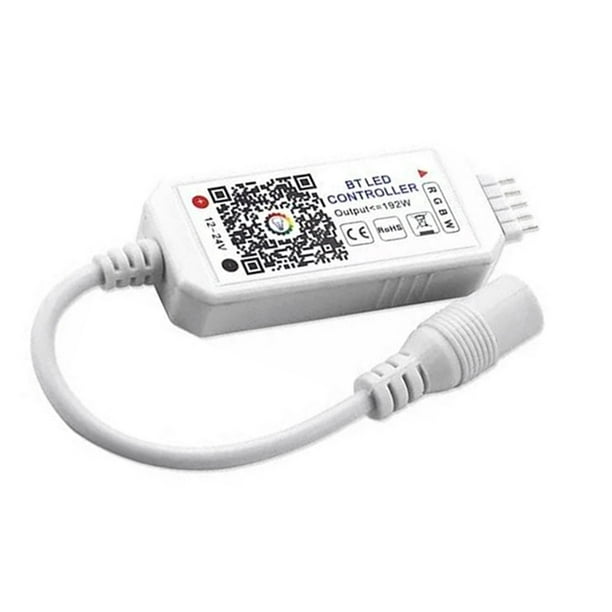 Sidaley Inicio DC5V 12V 24V Inalámbrico 12V 24V WiFi Controlador RGB / RGBW IR RF Controlador LED Controles remotos Mini RGBW Bluetooth