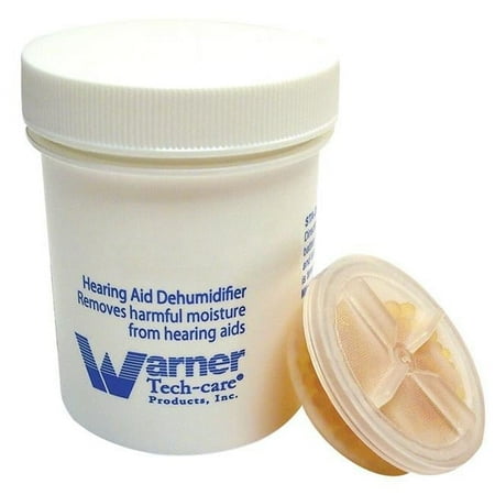 Warner Tech Care HC-AUD024 Tech-Care Hearing Aid Dehumidifier Jar