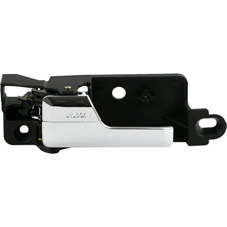 - BOXI Interior Rear Left (Driver-Side) Chrome Door Handle For 2006-2012 Ford Fusion 2007-2012 Lincoln MKZ 2006 Lincoln Zephyr 2006-2011 Mercury Milan (Replaces 6E5Z-5422601-B)