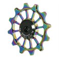 thumbnail image 5 of Desviador Trasero Polea Cojinete Guía Polea Mtb Bicicleta Desviador Trasero Rueda Cerámica Rodamiento Polea Bicicleta Guía Rodillo Colorido Con Manguitos De Diámetro De Orificio Guardurnaity OD007038-00, 5 of 5