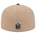 thumbnail image 4 of Men's New Era Tan Tennessee Titans   Logo Main 59FIFTY Fitted Hat, 4 of 6