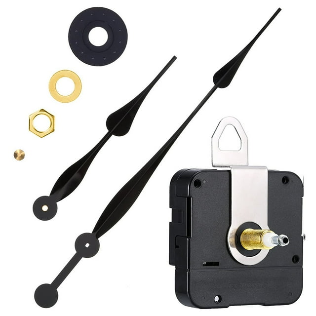 1 Set DIY High Torque Long Shaft Clock Movement Mechanism with
