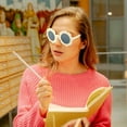 thumbnail image 3 of Lunettes de Soleil Florales Ludiques pour Enfants d'Âge Préscolaire – Design Rond de Fleurs pour Plage Extérieure et Fête d'Enfants, 3 of 3