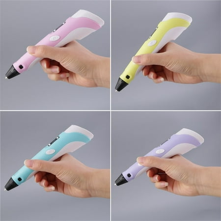 2nd GEN 3D Printing Pen Arts Printer Tool With Filament +US Power Adapter