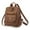 Brown, variant on SUSHANG Women Bag Fashion Backpack Comfortable Leather Student Backpack Travel Backpack Work Travel Backpack Convertible Travel Shoulder Bag