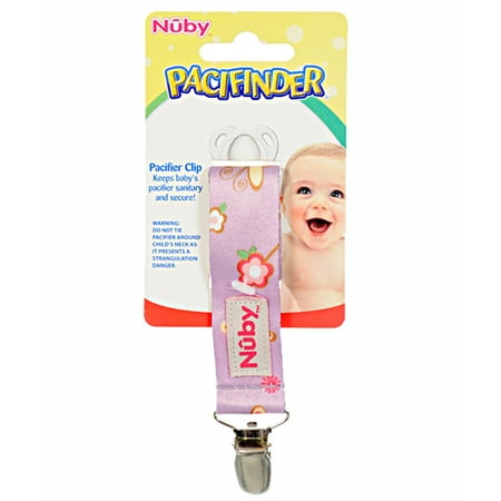 Nuby Pacifinder Ribbon Pacifier Clip