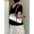 thumbnail image 2 of Bolsos de mano para mujer, bolsos y carteras plateados de moda, bolsos de calle de gran capacidad, bolsos casuales Y2k, bolsos de hombro, bolsas para mujer, 2 of 5