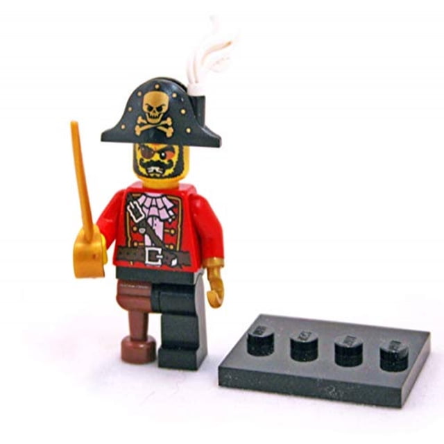 Minifigura de Lego LEGO Serie 8 Capitan Pirata 8833