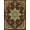 Brown Turquoise Amber, Pattern 3, variant on ODIKA Cowboy Design With Rustic Desert Sunset Southwestern Motifs Cactus Flowing Pet Friendly & Kids Safe Play for Playroom, Bedroom, Reading Nook