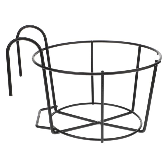 WRITWAA Iron Flowerpot Rack Space-saving Plant Breathing Balcony Pot Holder 1Pcs