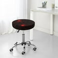 thumbnail image 7 of Pofeuu Red Spider On The Web Print Round Bar Stool Covers - Super Soft and Washable Elastic Stool Cushion Slipcover Easy Clean Velvet-13 inch, 7 of 7