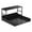 Black, variant on Dapmiu Laundry Countertop for Washer and Dryer,Universal 27.5"x27" Foldable Utility Top with Anti-Slip Rails & Large Storage Shelf-110 lbs Bearing Waterproof Board,Space Saver for Standard