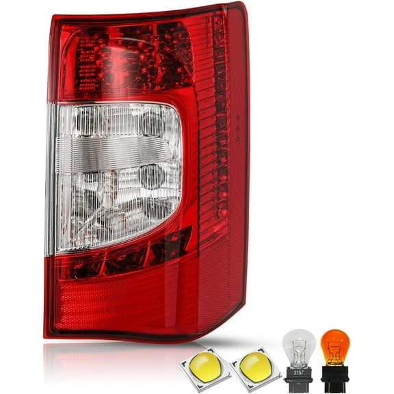 Tail Lights Assembly Replacement for 2011-2016 Town and Country OE LED Tailight Brake Rear Light Right/Passenger Side