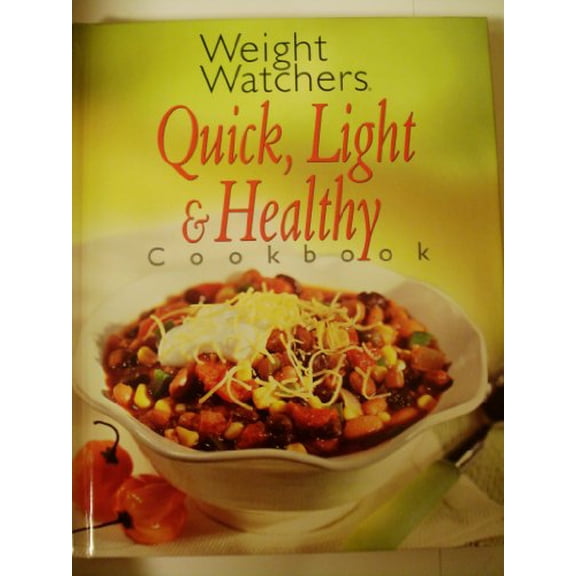 Pre-Owned Weight Watchers Quick, Light & Healthy Cookbook Paperback
