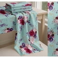 thumbnail image 6 of Soimoi Green Cotton Voile Fabric Leaves & Peony Floral Print Fabric by the Yard 56 Inch Wide, 6 of 7