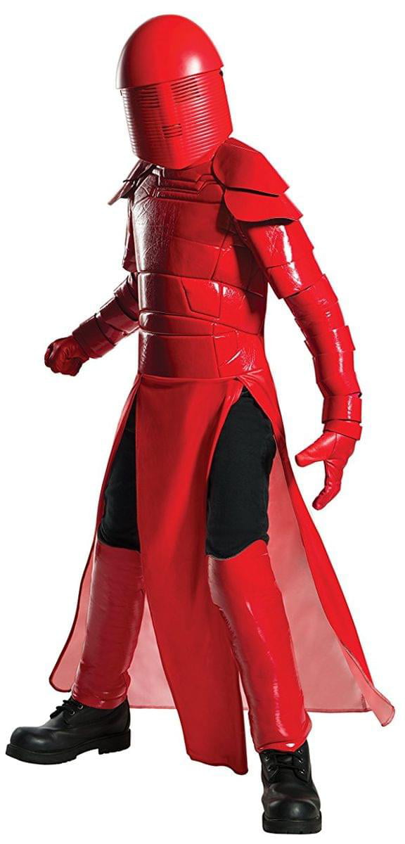 Disney Store Star Wars Praetorian Guard Red Deluxe Costume Halloween Last Jedi 