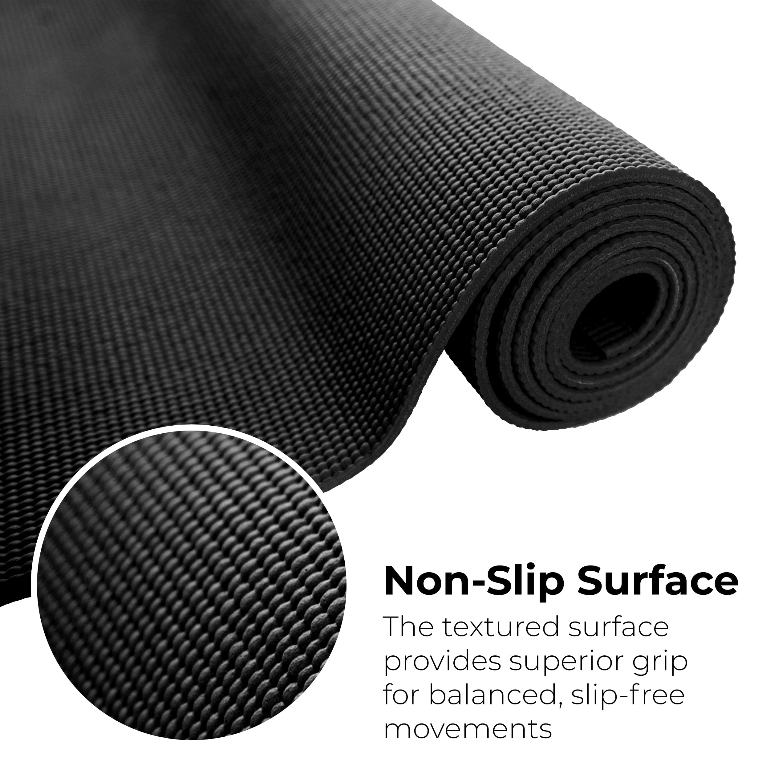 De Alpen lepel Stevig Hello Fit Bulk Yoga Mats, Affordable Exercise Mats, Non-Slip, Eco Friendly,  10 Pack, Red - Walmart.com