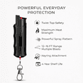 thumbnail image 2 of BURN Pepper Spray 1/2oz for Self Defense Black, 2 of 9