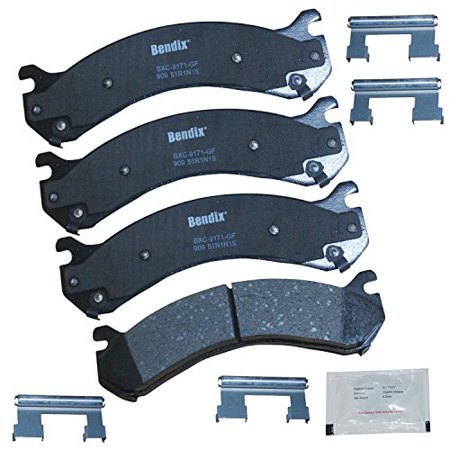 UPC 887243240369 product image for Bendix CFC909 Premium Copper Free Ceramic Brake Pad (with Installation Hardware | upcitemdb.com