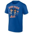 thumbnail image 2 of Men's  Royal New York Mets Francisco Lindor & Juan Soto Duo T-Shirt, 2 of 4