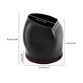 thumbnail image 4 of Silicone Bed Office Chair Wheel Stopper Furniture Legs Caster Cups Chair Feet Floor Protectors Felt Bottom Prevents, 4 of 13