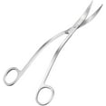 thumbnail image 1 of 24 cm Stainless Steel Wave Scissors Aquarium Tank Water Plant Tongs Scissors Tools, 1 of 5