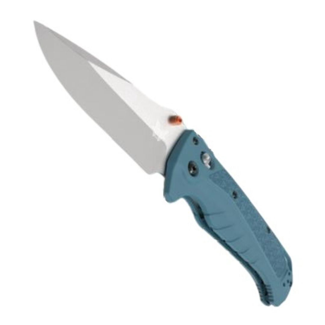 Benchmade Adira Depth Blue Grivory Drop-Point 3.88'' CPM-MagnaCut Folding Knife (18060)