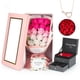 thumbnail image 1 of Ramo de rosas preservadas MROUEN con 18 flores y collar, 1 of 9