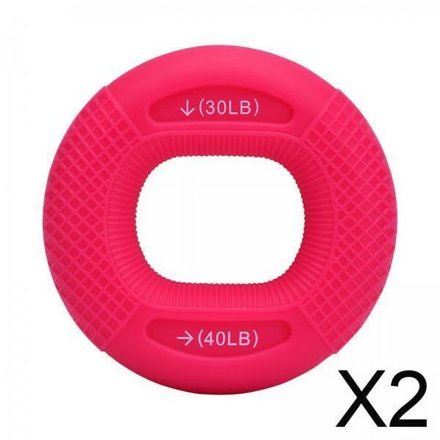 2x Fortalecedor De Agarre Manual, Pinza De Entrenamiento De Fuerza Para Antebrazo, , 30LB, 40LB