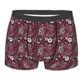 thumbnail image 5 of Uemuo Daisies Flowers Pattern Men's Boxer Briefs,Trunk Anti-Chafing,Comfortable, Durable, and Stylish Underwear-Large, 5 of 9