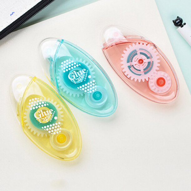 Aowa 1pc Double Sided Adhesive Dots Stick Roller Glue Tape Dispenser Refillable New Walmart Com Walmart Com