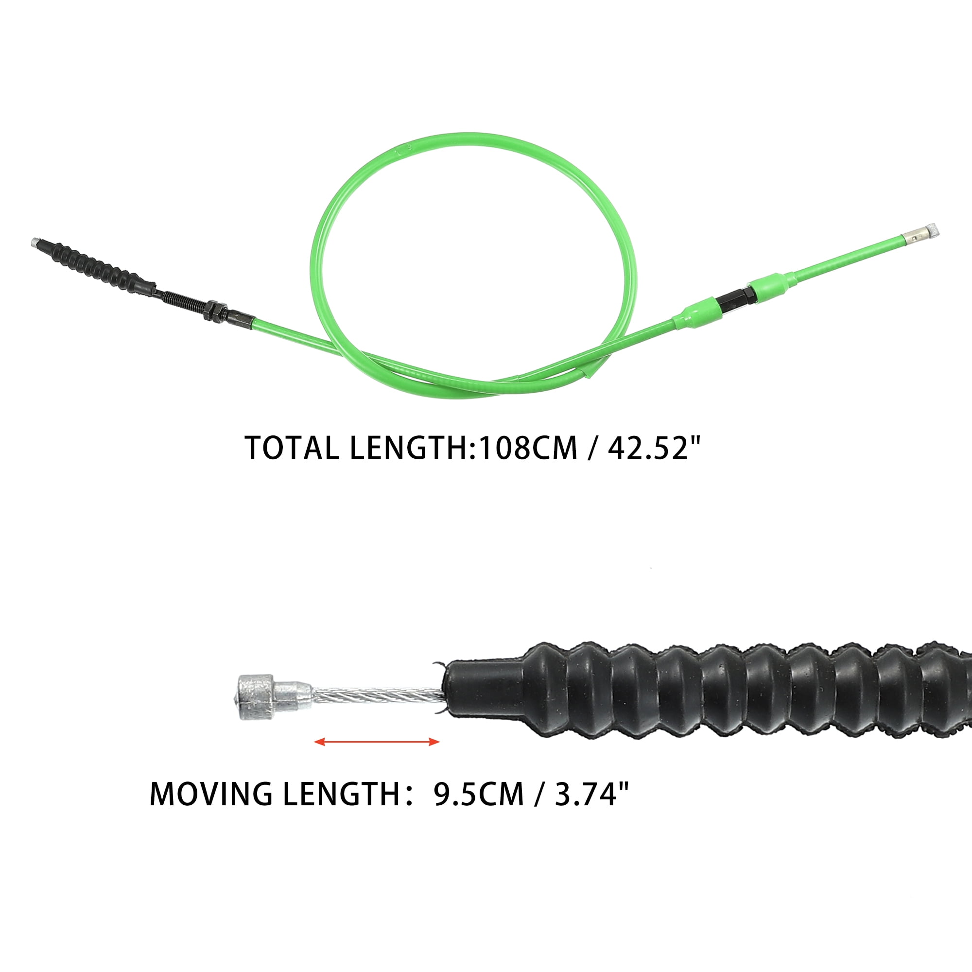 Unique Bargains Replacement Clutch Cable with Adjuster Dirt Bike