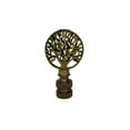thumbnail image 1 of Royal Designs, Inc. Decorative Leafy Tree Lamp Finial, F-5092-AB-1, Antique Brass, Single, 1 of 1