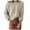 Beige, variant on Sweater for Women Trendy off Shoulder Long Sleeve Pullover Knit Tops Fall Winter Plus Size Loose Casual Blouse