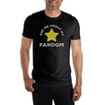 thumbnail image 5 of Ask Me About My Fandom Men's black T-Shirt Tee Shirt-6XL, 5 of 7