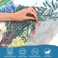 thumbnail image 3 of Yayeee Kitchen Curtains Tier Pair Light Filtering 27"x36" Rod Pocket Short Cafe Window Panel, Ocean Boat, 3 of 7